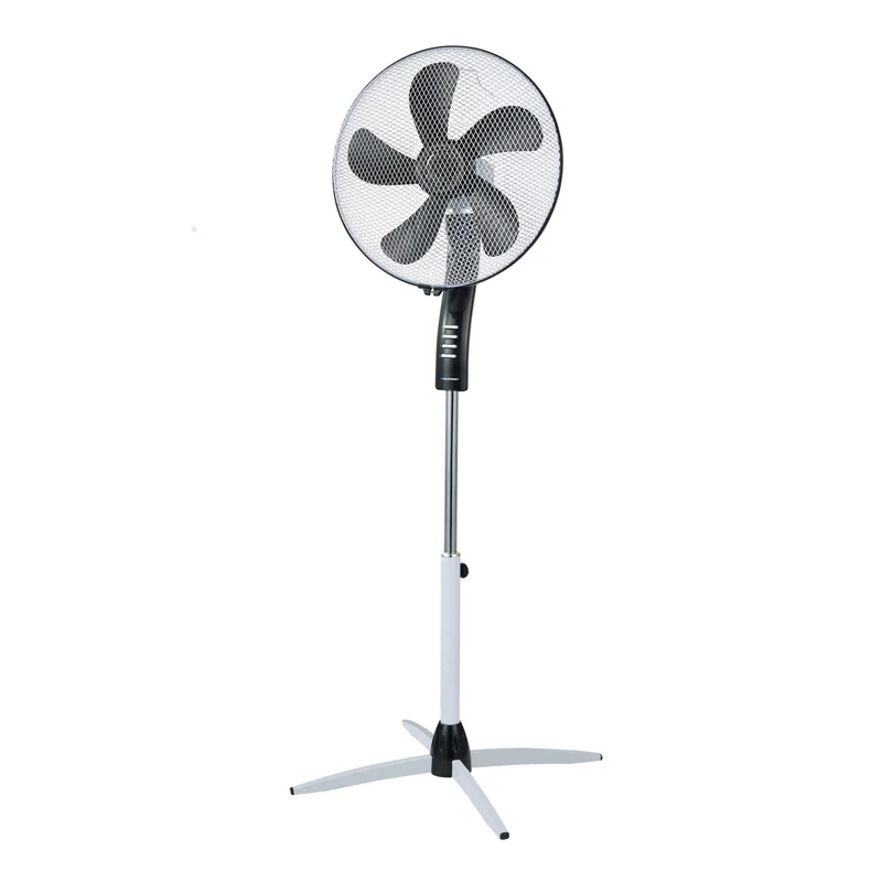 Stehender Lüfter Ventilator 40 cm Durchmesser, Standventilator 3 Geschwindigkeitsstufen Leistung 55W