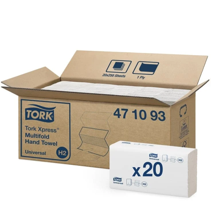 Tork Xpress Papierhandtücher H2 Universal 1-lagig