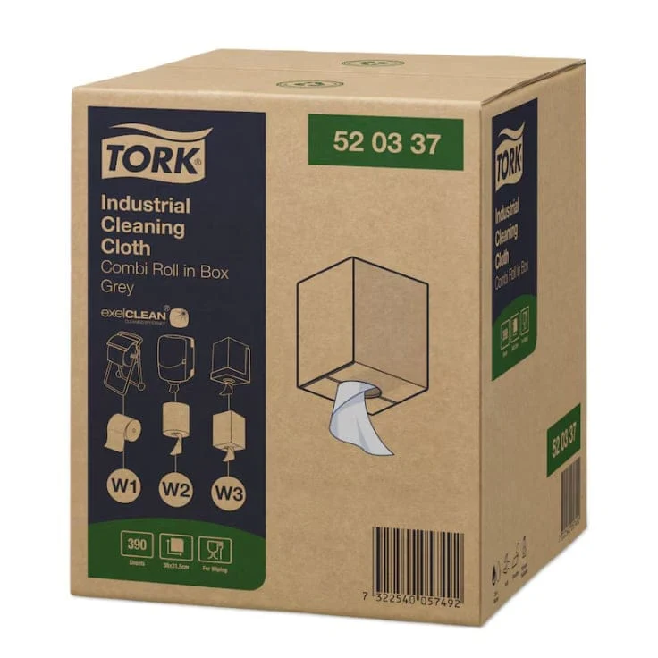 Tork Premium Reinigungstücher 520 Rolle saugfähig für Wasser Öl