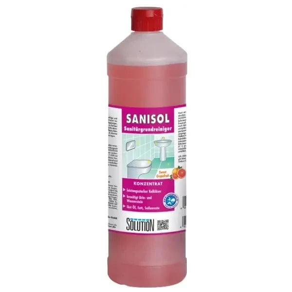 Sanisol Sanitärreiniger – Kraftvoller Reiniger für Kalk & Urinstein