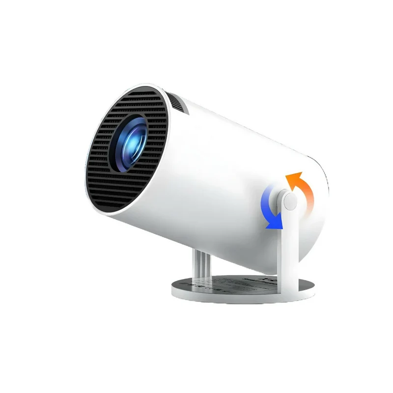 Tragbarer 4K Mini Beamer mit Android TV 11