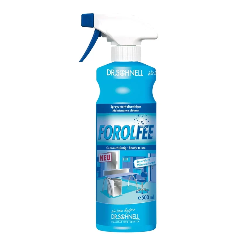 Dr. Schnell FOROLFEE Universal-Sprayreiniger – gebrauchsfertig und streifenfrei sauber!