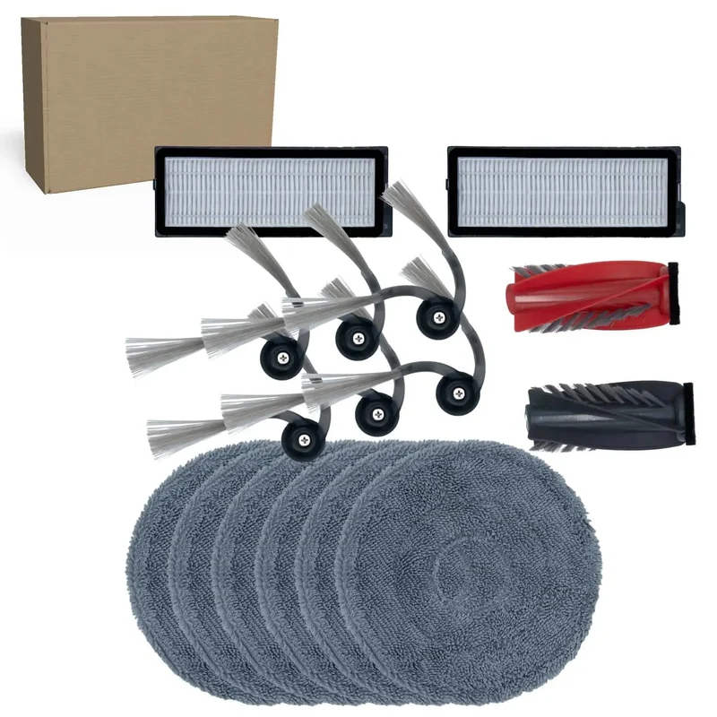Wartungsset für Saugroboter Roborock Qrevo Curv, Qrevo Curv S5X, Qrevo Edge und P20 Pro 15 Teile R0511