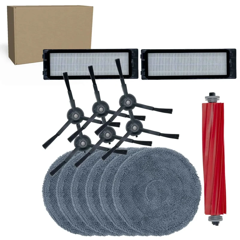 Wartungsset für Roborock P10, Qrevo S, Qrevo Pro und Qrevo MaxV Saugroboter 15 Teile R0505