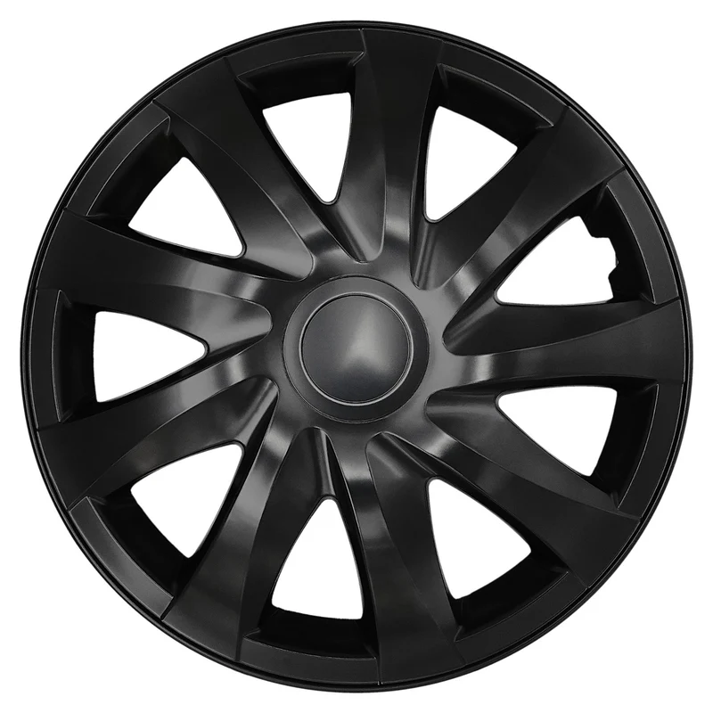 Universal-Radkappen 14'' NRM DRACO, mattschwarz, 4 Stück