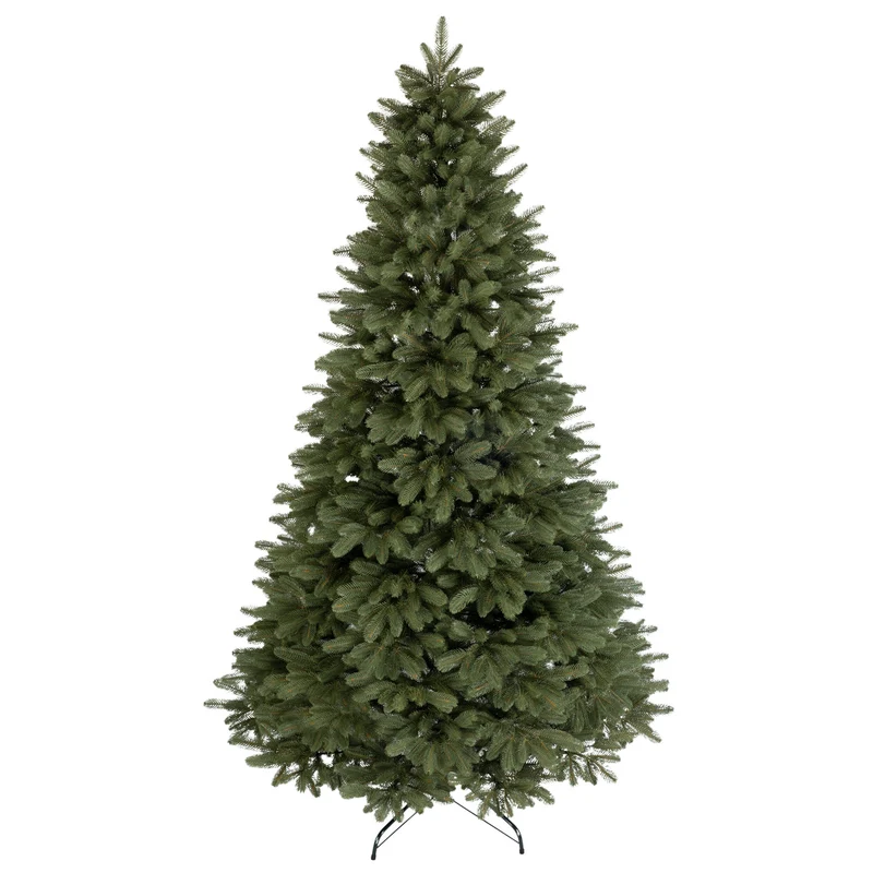 Künstlicher Weihnachtsbaum Kanadische Tanne aus Hochwertigem Polyethylen (PE) und PVC, Inspiriert von natürlichen kanadischen Tannenbäumen (220cm)