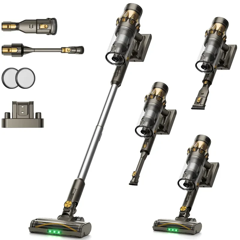 Pireware® Kyro Pro - Kabelloser Akku Staubsauger Beutellos