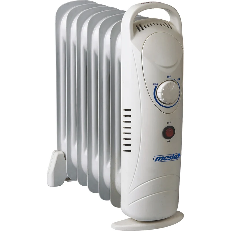 Mesko Ölheizer, 7 Rippen, 800W, Temperaturregelung, grau, MS 7804