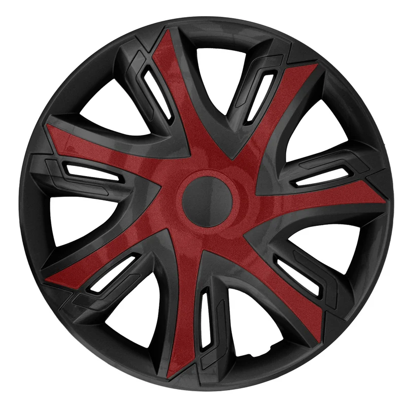 NRM N-Power bicolor schwarz und weinrot Universal Radkappe 14'' 1 St.