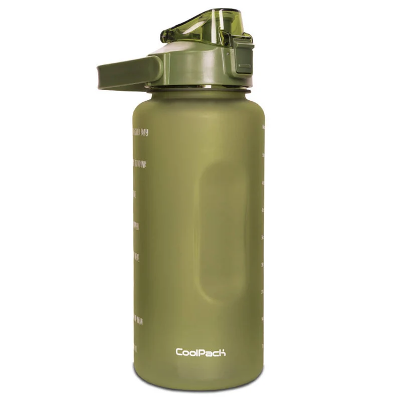 Bidon Kühlpack, 2000ml, PETG, khaki, Cancan Z25012
