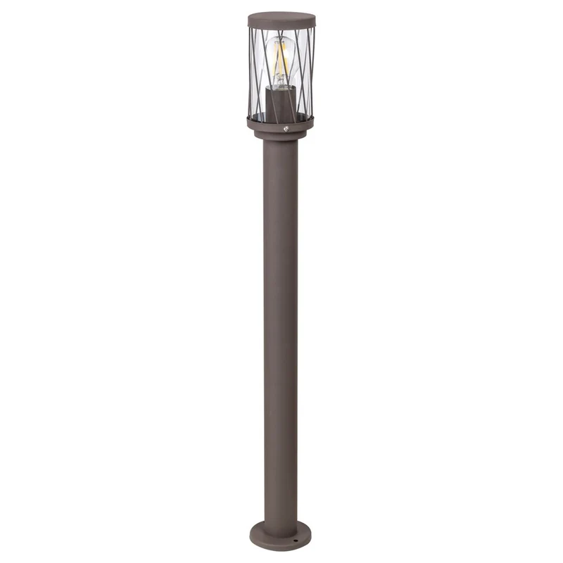 Rabalux Budapest Gartenständerlampe, IP44, Farbe: Braun, E27-Gewinde, max. 40 W, 8890