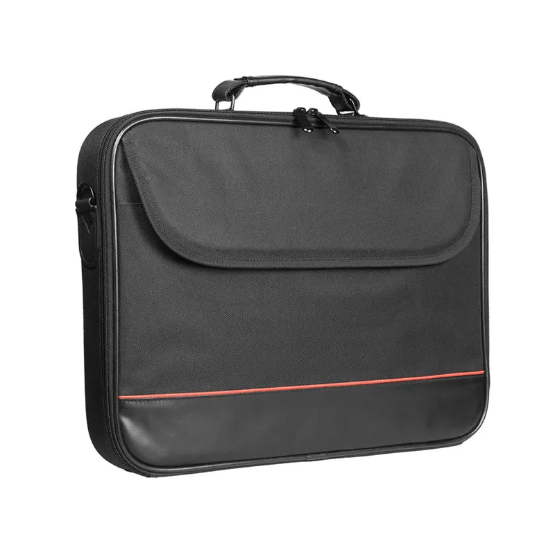 17'' Notebooktasche Tracer, Außenfach mit Klettverschluss, Zwei-Wege-Reißverschluss, Straight