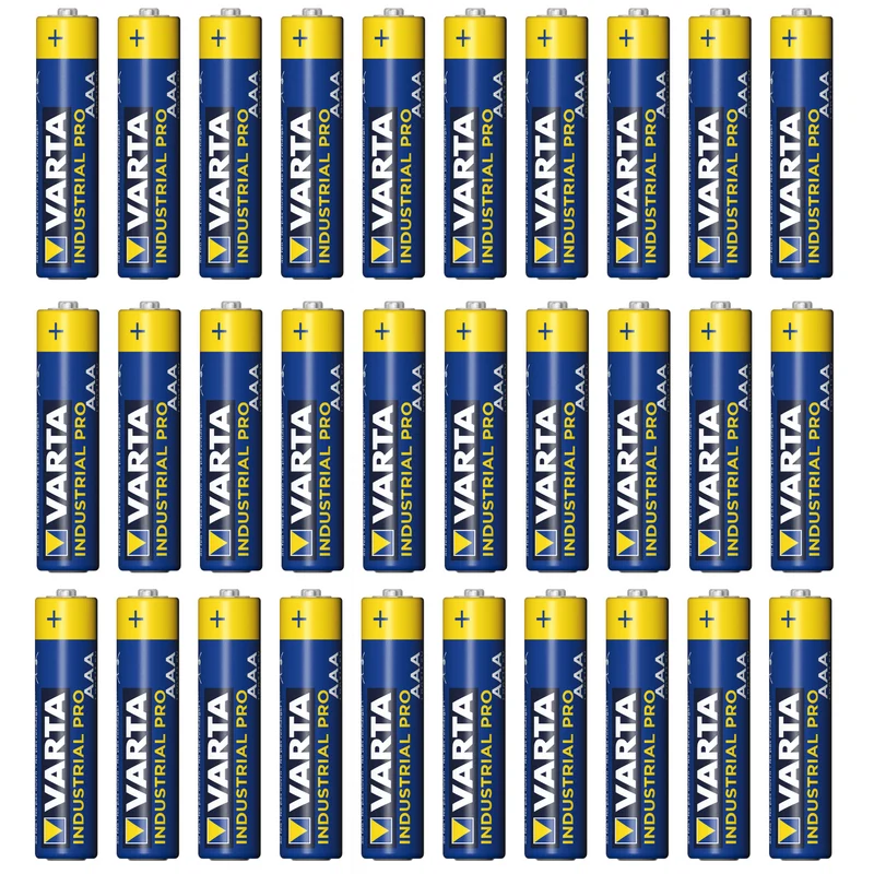 30x R-03 LR03 AAA Alkalibatterie Varta Industrial 4003