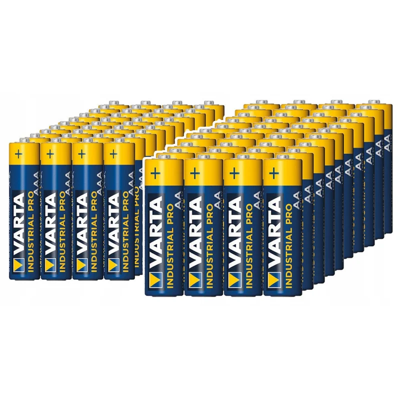 Alkalibatterien Varta Industrial AAA AA 80 Stück