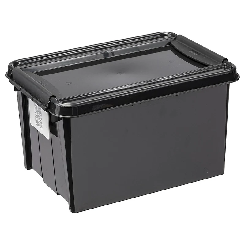 Aufbewahrungsbox mit Deckel PlastTeam ProBox Recycle QR