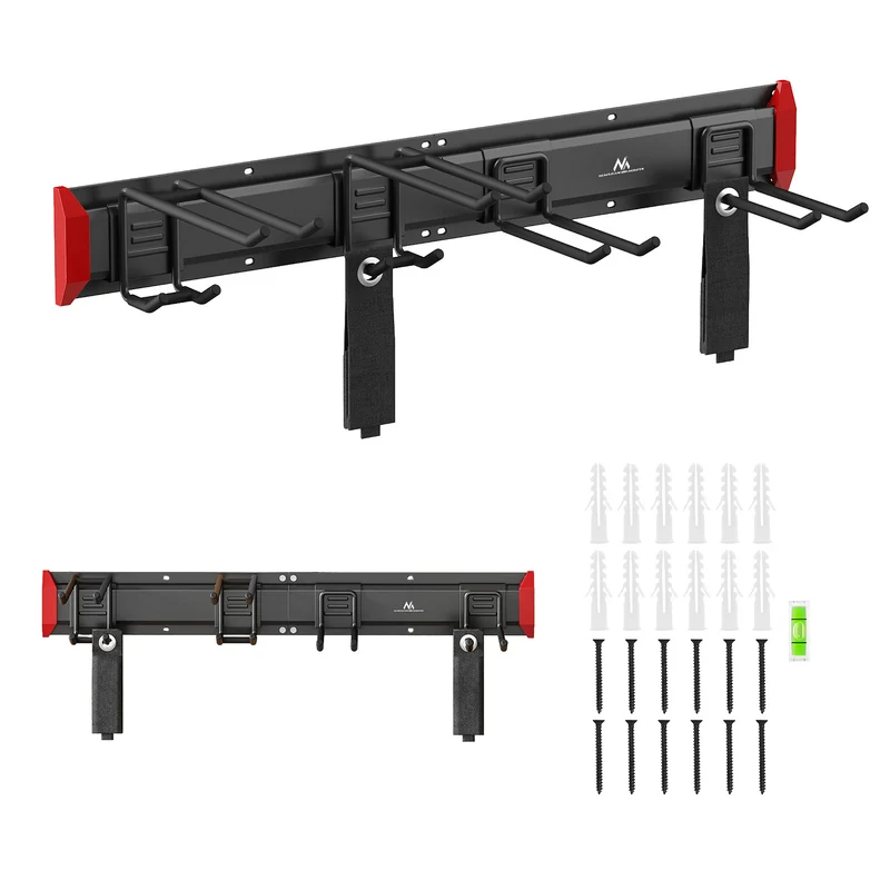 Maclean Wand-Werkzeughalter, aus Stahl, max. Belastbarkeit 136 kg, Breite 816 mm, MC-178