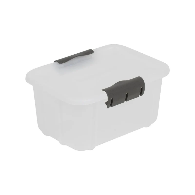 BranQ Velur 3,6L Vorratsbehälter mit Deckel transparent
