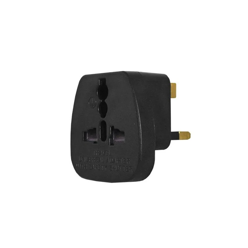 Universalstecker ,Steckdosenadapter, Reiseadapter UK schwarz LX6089
