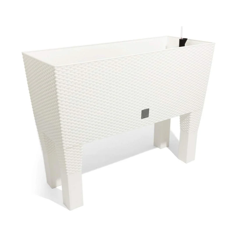 Rattan Blumentopf Prosperplast Rato Fall DRTC600H S449 weiß