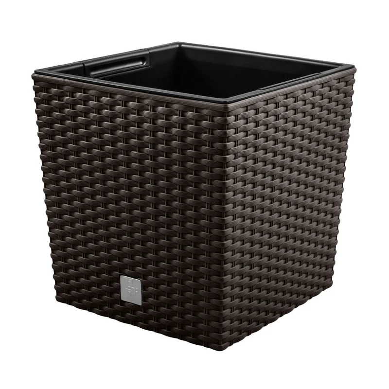 Blumentopf mit Prosperplast Rato Low DRTS325L 440U Umbra