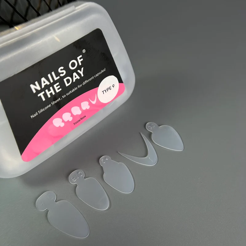 Nailsoftheday French tips guide (Type9)