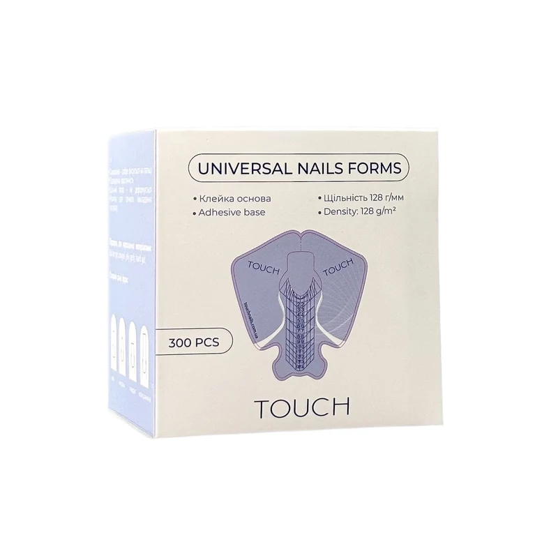 Touch Universal Nails Forms 300 pcs