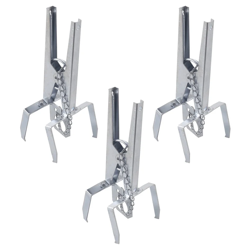 Metall-Schädlingsfalle - schmal, Breite: 7,5 cm, Material: verzinkter Stahl, 3 Stück