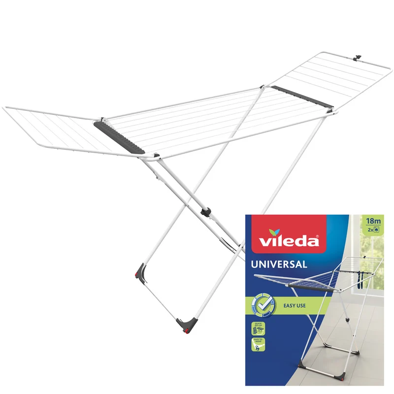 Vileda Universal Klapprad Wäschetrockner 18m