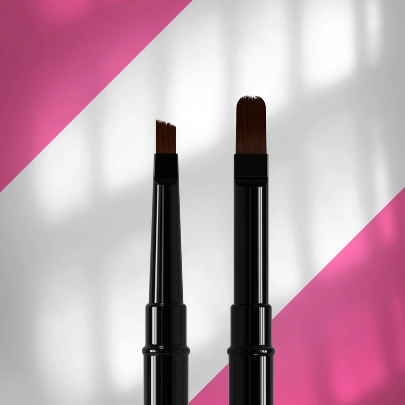 EXPERT Doppelseitiger Pinsel Für Gel 11 Mm / Für Gel 7 Mm