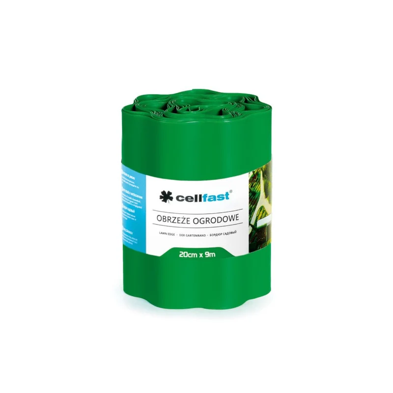 Gartenrand 20cm x 9m Cellfast grün