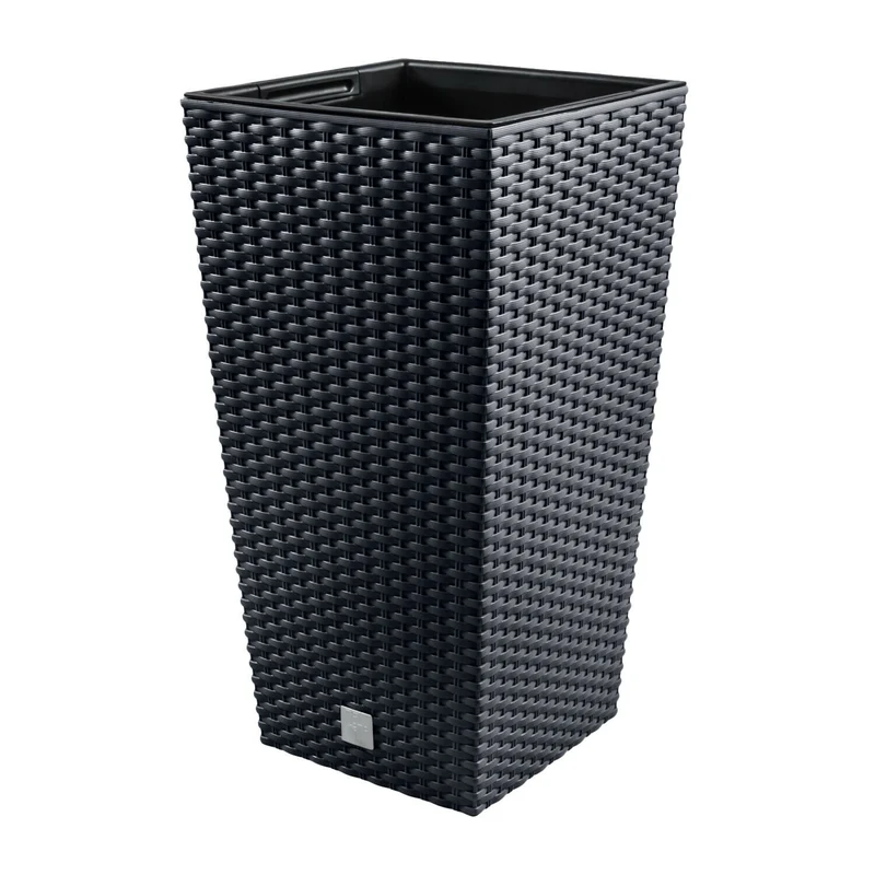 Blumentopf mit Einsatz Prosperplast Rato Square DRTS170-S433 - Anthrazit