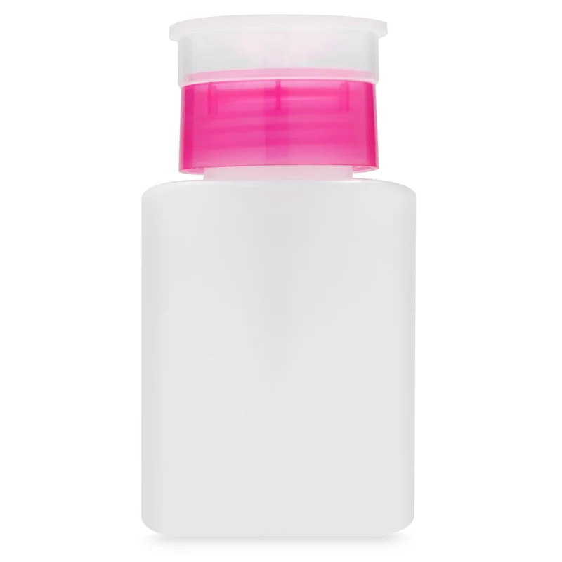 Dispenser with pump - white with pink cap 150 ml