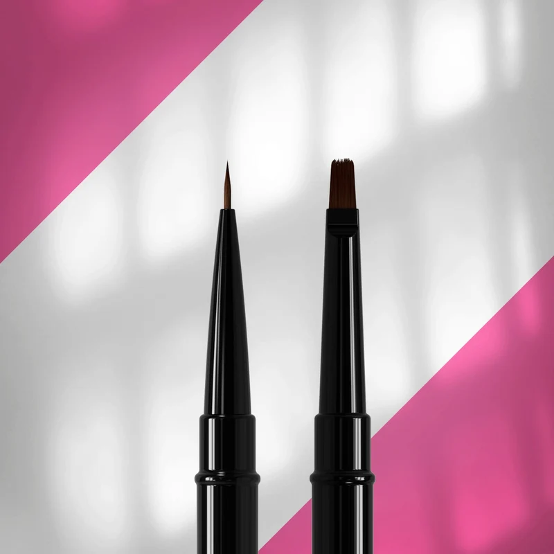 EXPERT Doppelseitiger Pinsel Liner 7 Mm / Für Gel 7 Mm