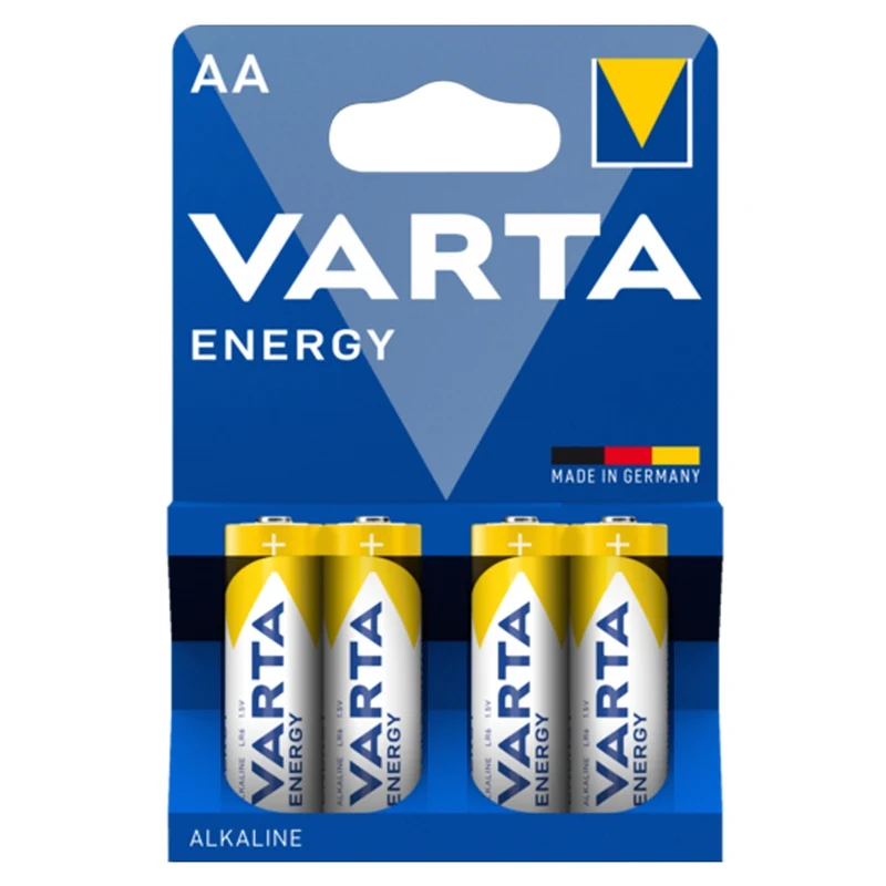 4x R-06 LR06 AA 1,5 V Varta Energy Alkali-Batterie