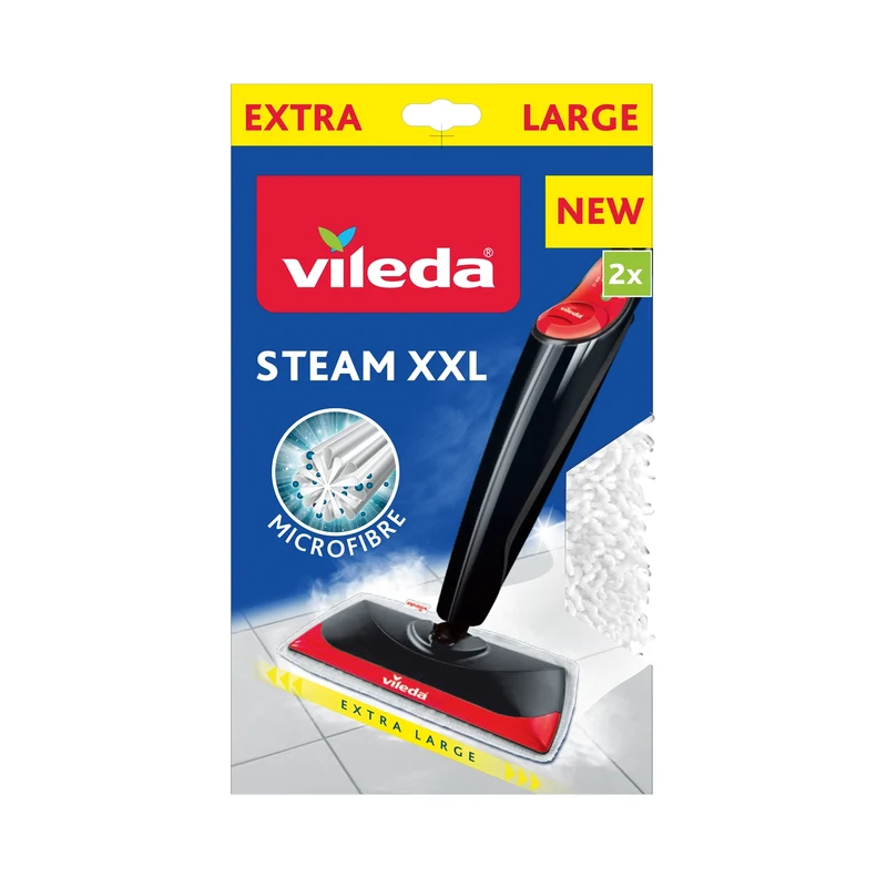 Dampfeinsätze Vileda Steam XXL 2 Stück 100% Microfaser