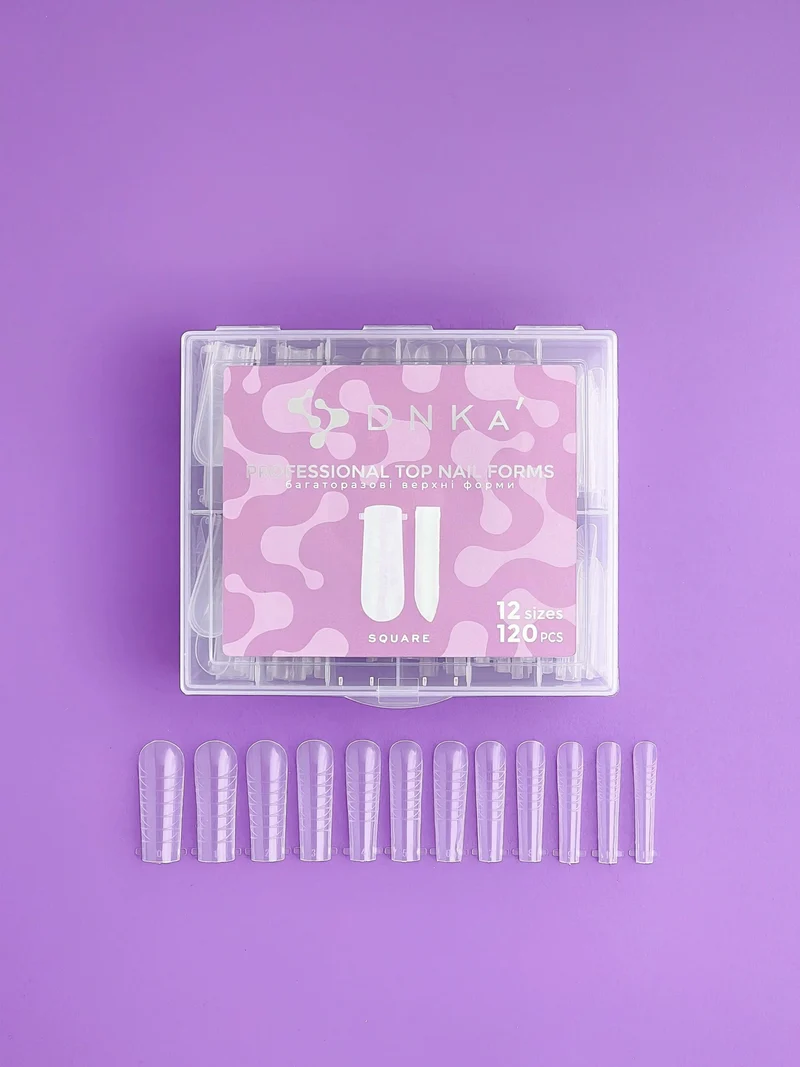 DNKa' Nail Forms Square 120pcs