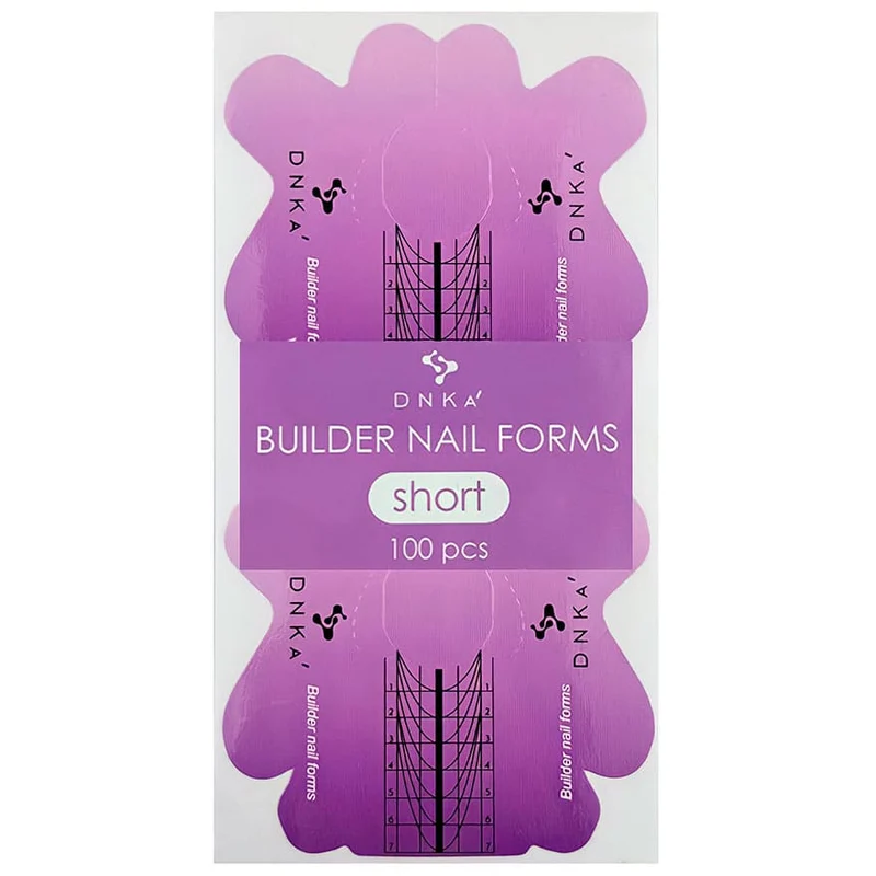Paper Builder nail forms short
