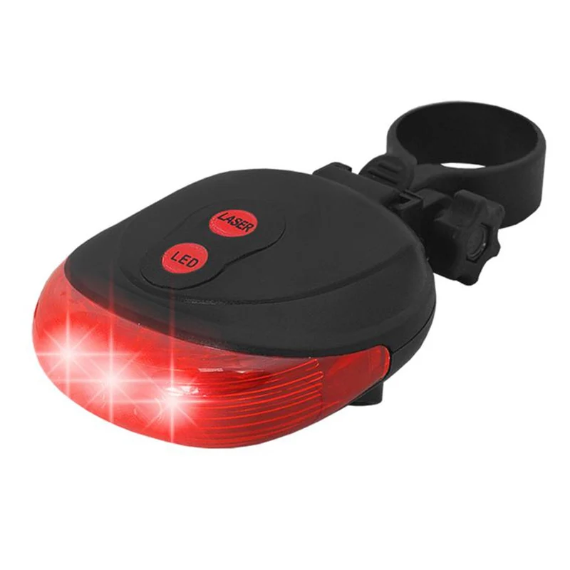 Fahrradrückleuchte mit Laser Fahrradbeleuchtung LED-Rücklicht LTC LXRO03 1W IPX20