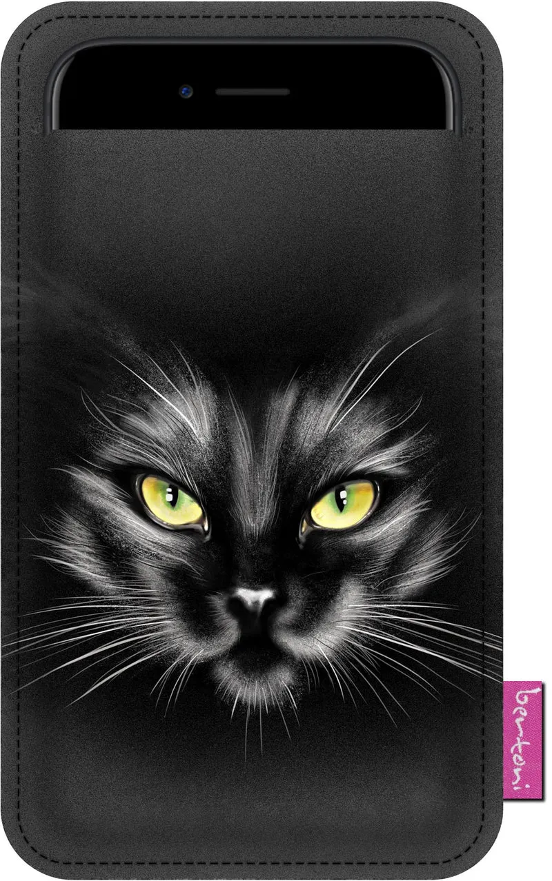 Handyhülle aus Filz Handy Hülle Handytasche Etui 100x175 mm Schutzhülle Nero