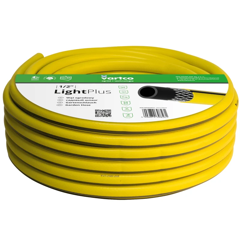 3-lagiger Wasserschlauch Gartenschlauch Schlauch Gartenbewässerung Flexibel Flexischlauch Polyester-Kreuzgeflecht UV-beständig 25 Bar 1/2" 30m