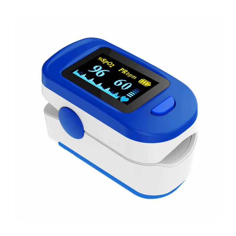 Tech-Med TM-PX30 Pulsoximeter, schwarzes OLED-Display