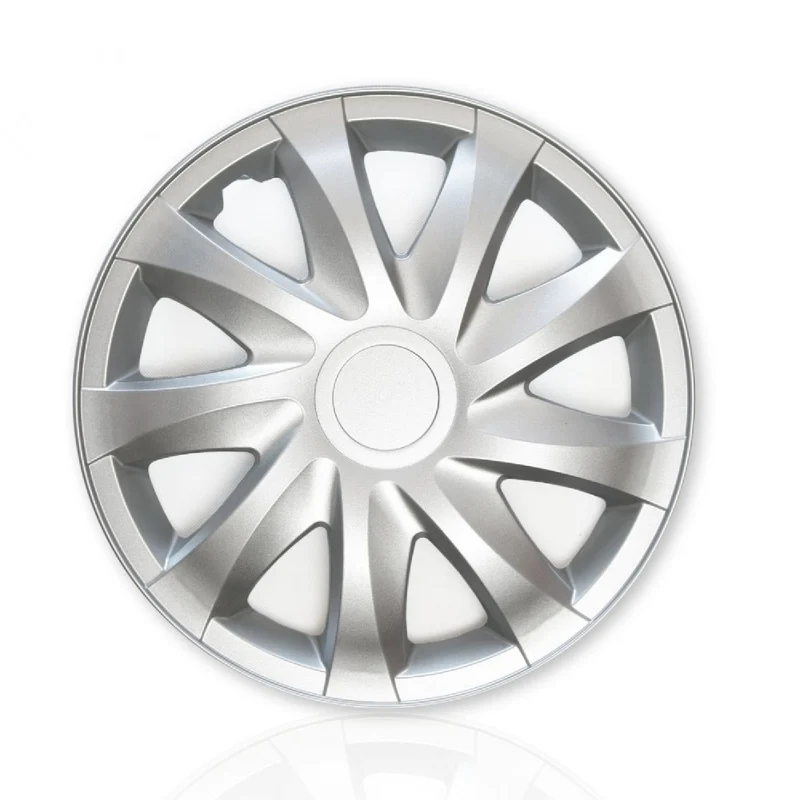 Radkappen 15 Zoll NRM Draco Silber 4x Radzierblenden