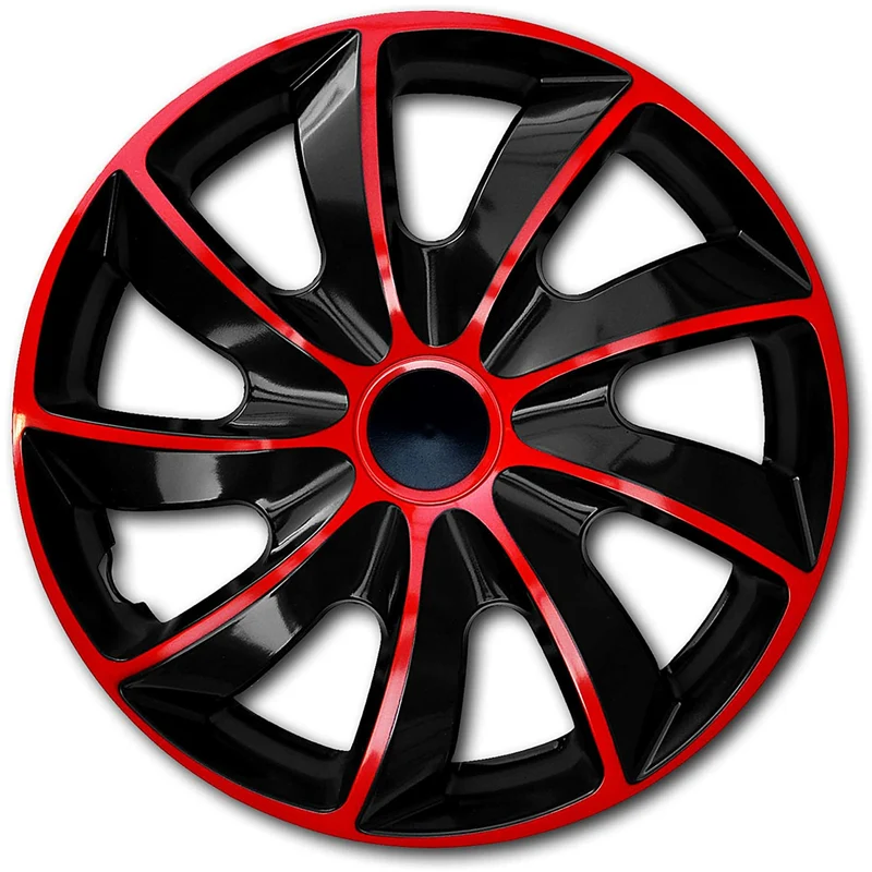 Universal Radkappe 17" NRM Quad rot/schwarz 1 Stück