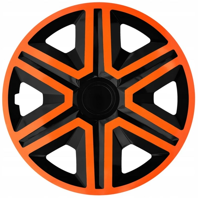NRM Action Doublecolor orange/schwarz 15" Universal Radkappe 1 Stück