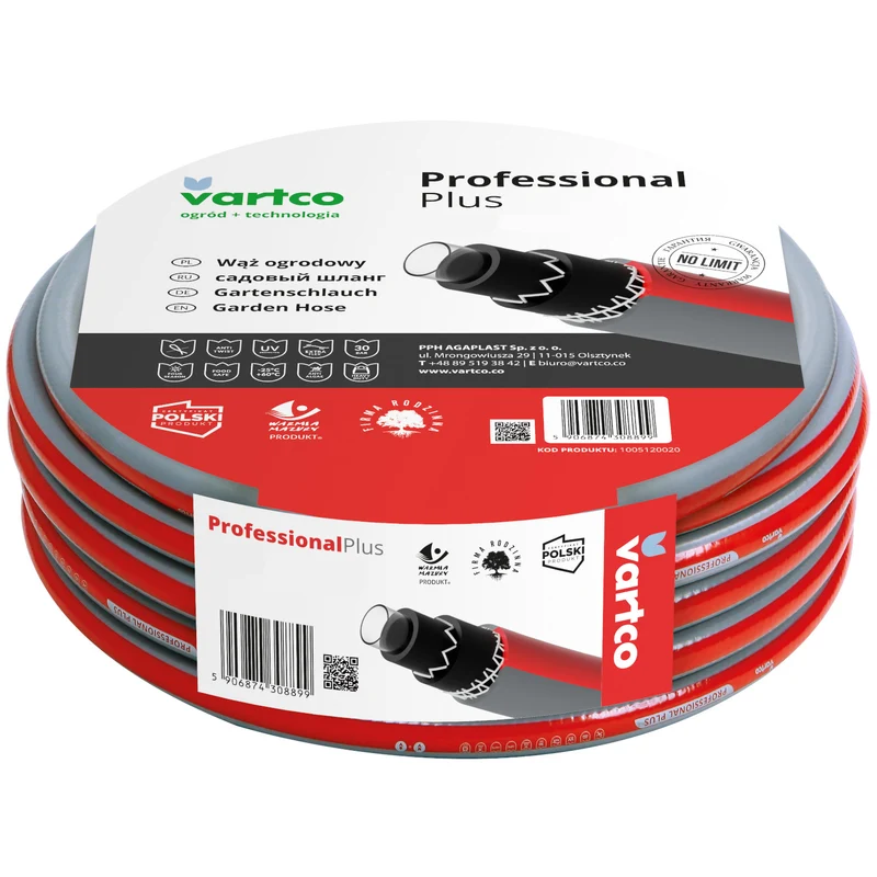 6-lagiger Wasserschlauch Gartenschlauch Gartenbewässerung Flexibel Flexischlauch UV-beständig Torsion-Free System 30 Bar 3/4" 50m