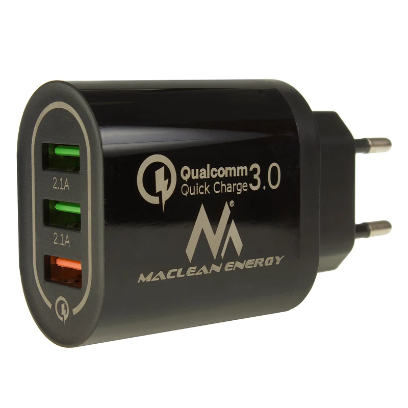 Maclean MCE479 mit Quick Charge 3.0 Schnellladefunktion