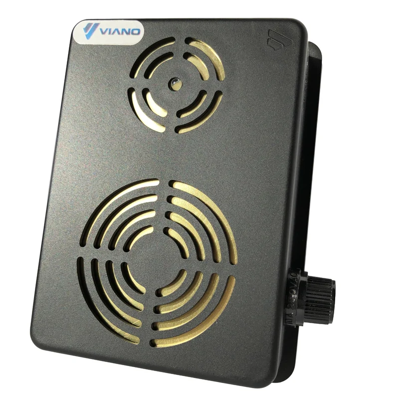 Viano Nagetierabschreckung, leistungsstarker Ultraschallgenerator, blinkende Diode, Powerful Pro