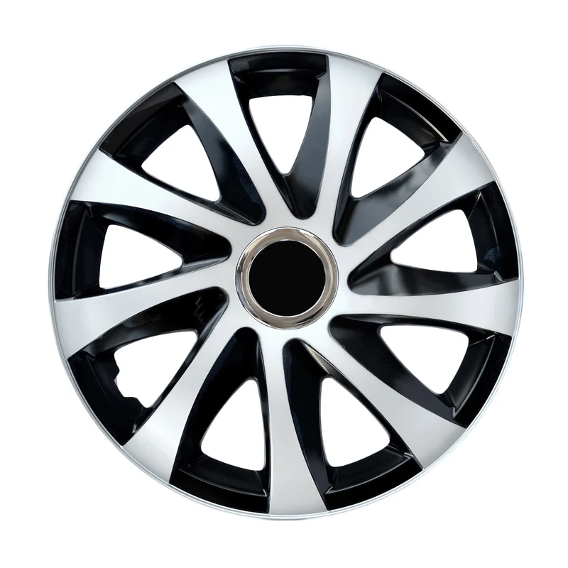 Universal Radkappen 16" NRM DRIFT Extra weiß/schwarz 4 Stück