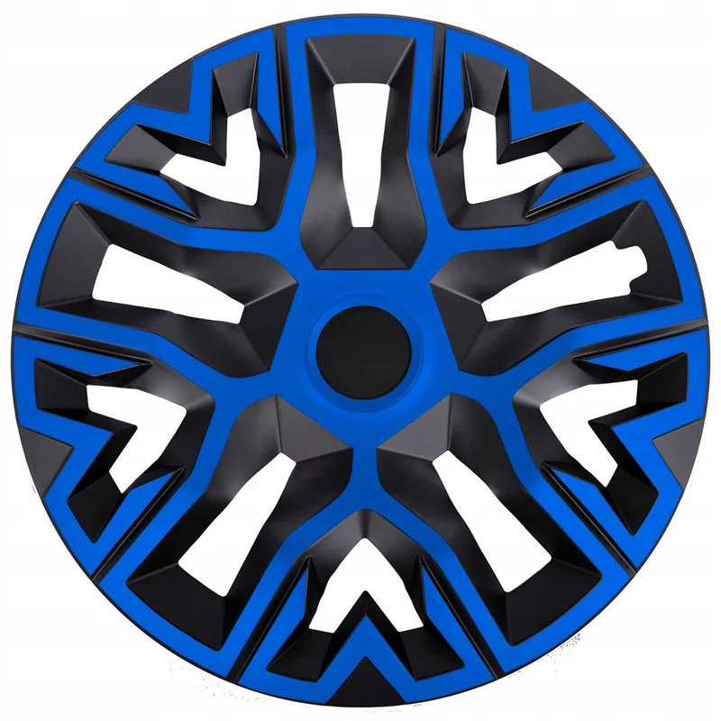 Universal-Radkappen 15'' NRM The Best Bicolor blau-schwarz 4 Stück
