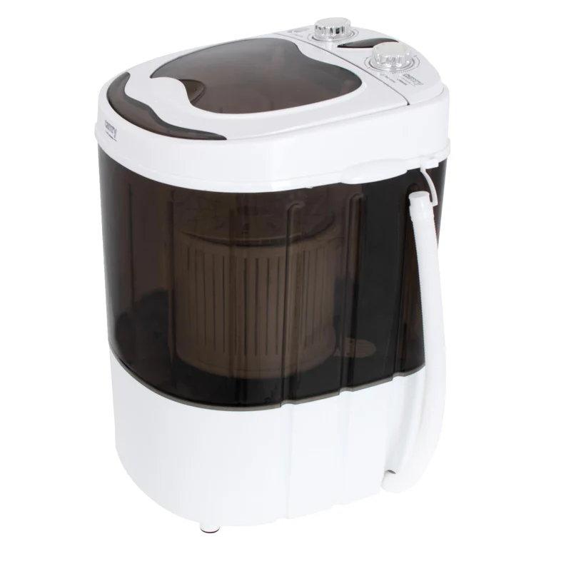 Mini Waschmaschine mit Schleuder Braun 3 kg Camping Reisen